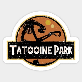 Tatooine Park Sticker